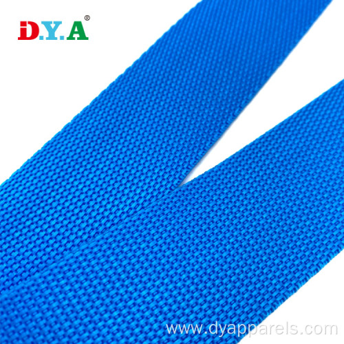 multi color pp webbing 3.5cm Blue webbing polypropylene